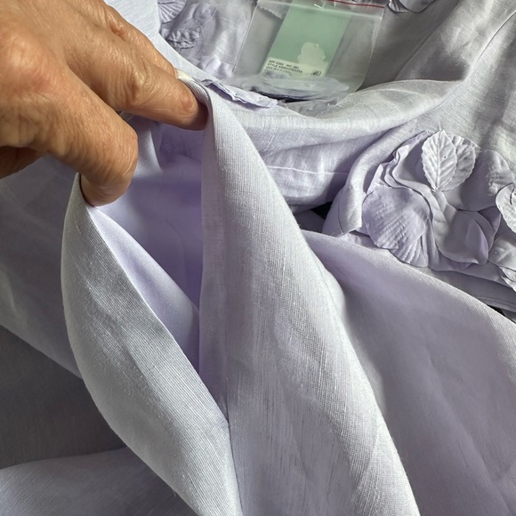 NWTANTONIO MELANI Lilac Floral Mini Dress - Picture 7 of 9